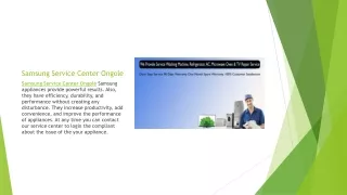 Samsung Service Center Ongole
