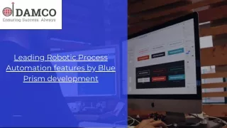 leading robotic process automation features