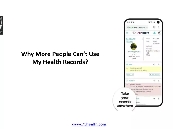 why more people can t use my health records