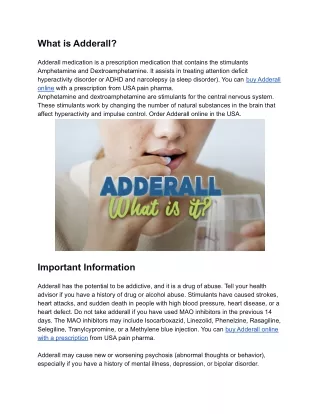 Buy Adderall Online By Card Fedex Delivery in USA