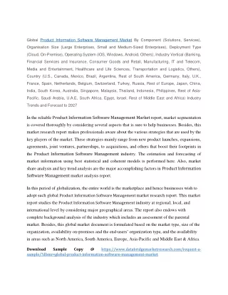 global product information software management