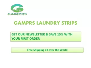Gamprs Laundry Strips