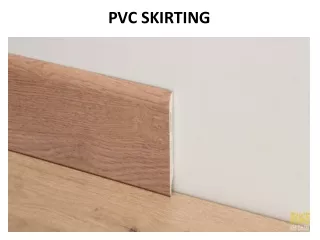 pvc skirting