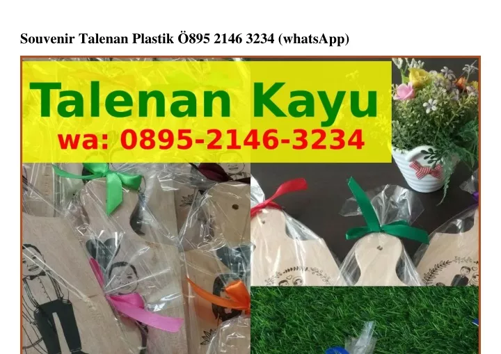 souvenir talenan plastik 895 2146 3234 whatsapp