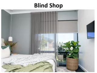 blind shop