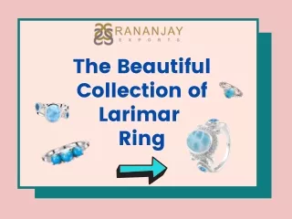 The Beautiful Collection of Larimar Ring