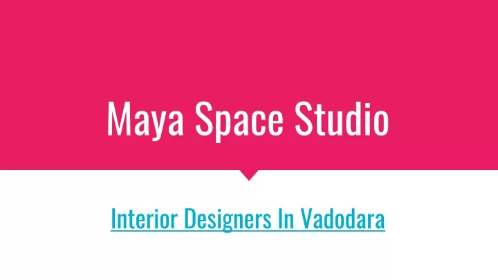 maya space studio