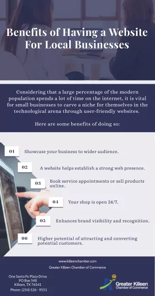 benefits of having a website for local businesses