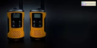 THE ULTIMATE MOTOROLA YELLOW WALKIE TALKIE