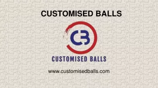 customised balls