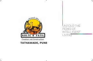 Kolte Patil Tathawade Pune E Brochure - A Home Crafted With Care