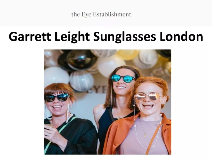 garrett leight sunglasses london