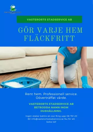 vasterorts stadservice ab
