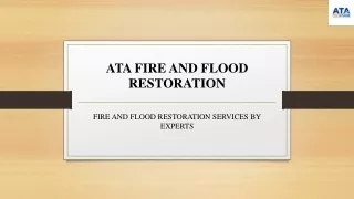 Mold Remediation in Massachusetts - ATA Fire and Flood Restoration