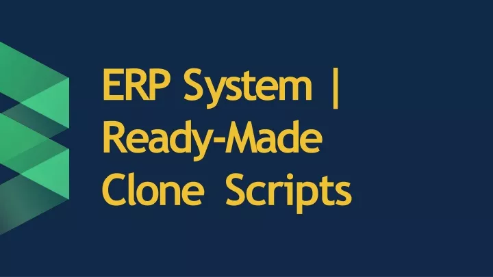 e r p s ystem ready made clone scripts