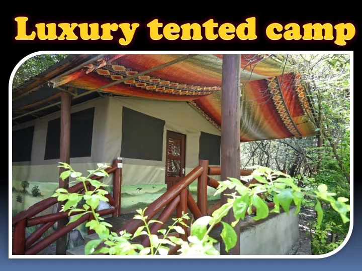 luxury tented camp