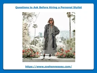 questions to ask before hiring a personal stylist