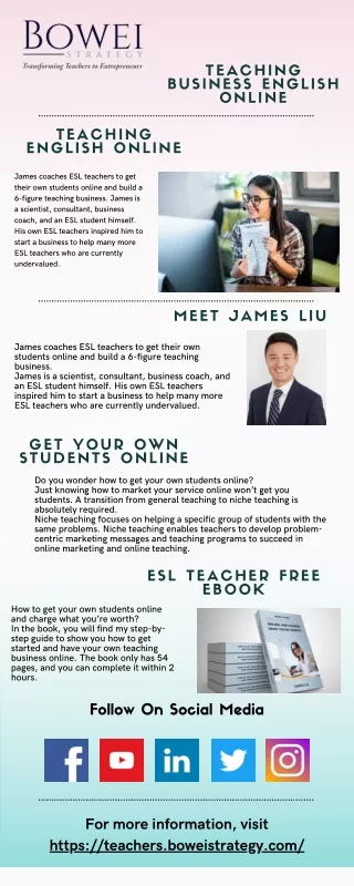 teaching business english online