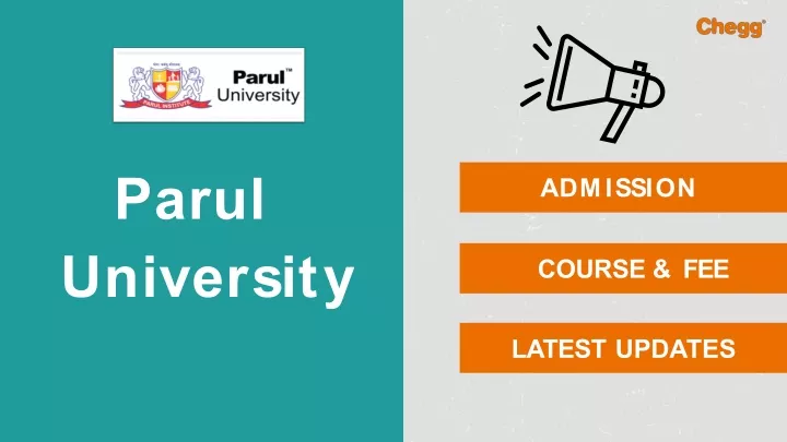 parul university