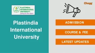 plastindia international university