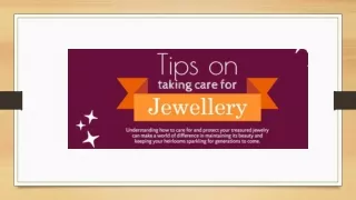 Tips on Caring For Jewelry