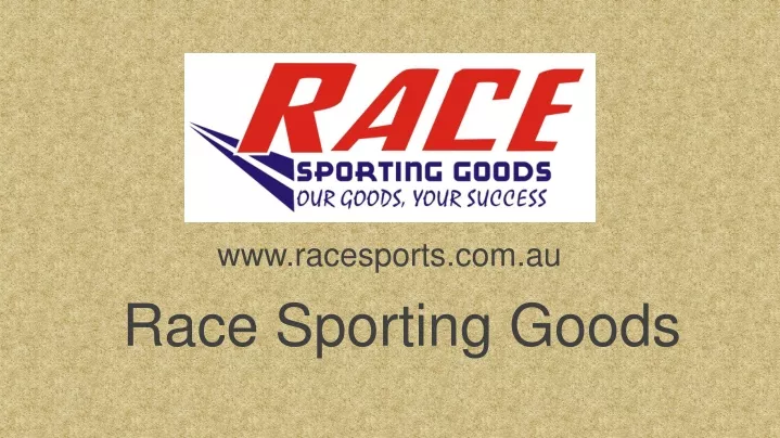 race sporting goods