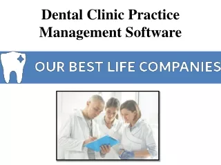Dental Clinic Practice Management Software
