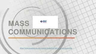 mass communications