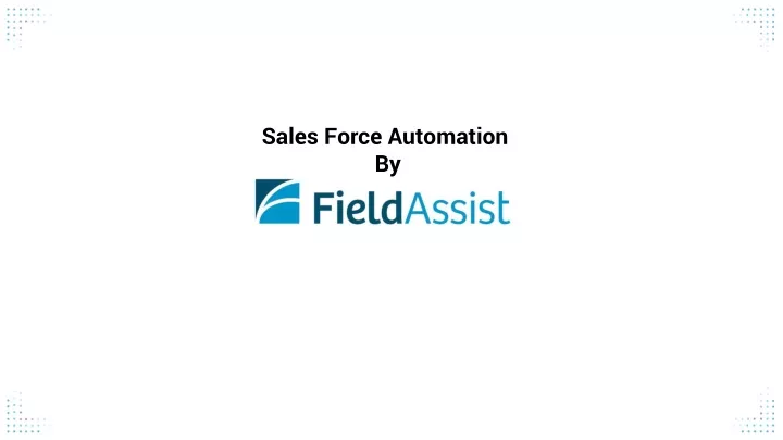 sales force automation by