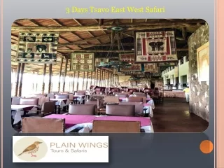 3 days tsavo east west safari