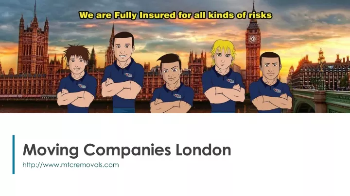 moving companies london