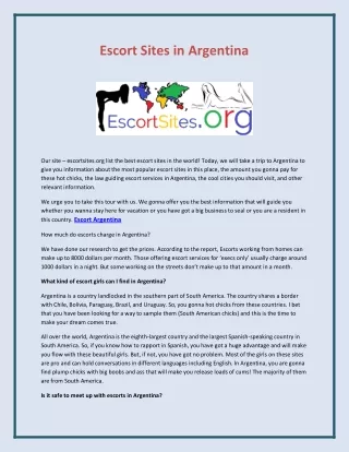 escort sites in argentina