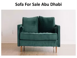 sofa for sale abu dhabi