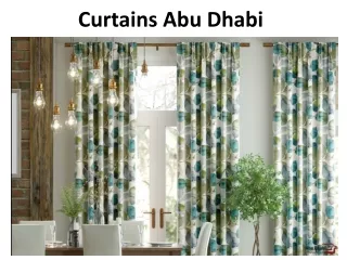 curtains abu dhabi