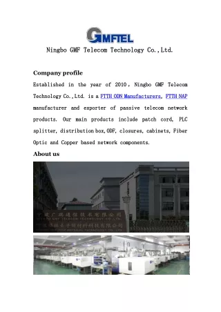 ningbo ningbo gmf