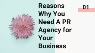 10 Reasons Why You Need A PR Agency for your Business