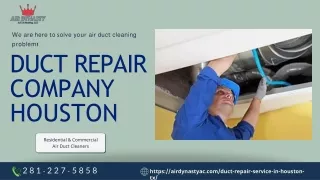 Best Duct Repair Company in Houston - Air Dynasty