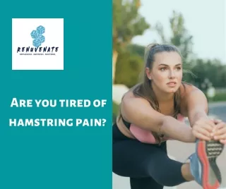 are you tired of hamstring pain
