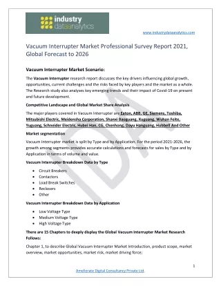 www industrydataanalytics com