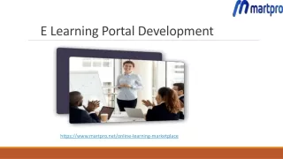 e learning portal development
