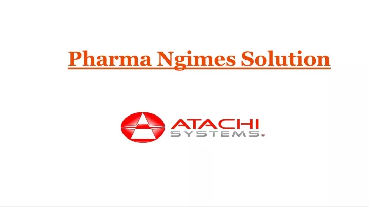 pharma ngimes solution