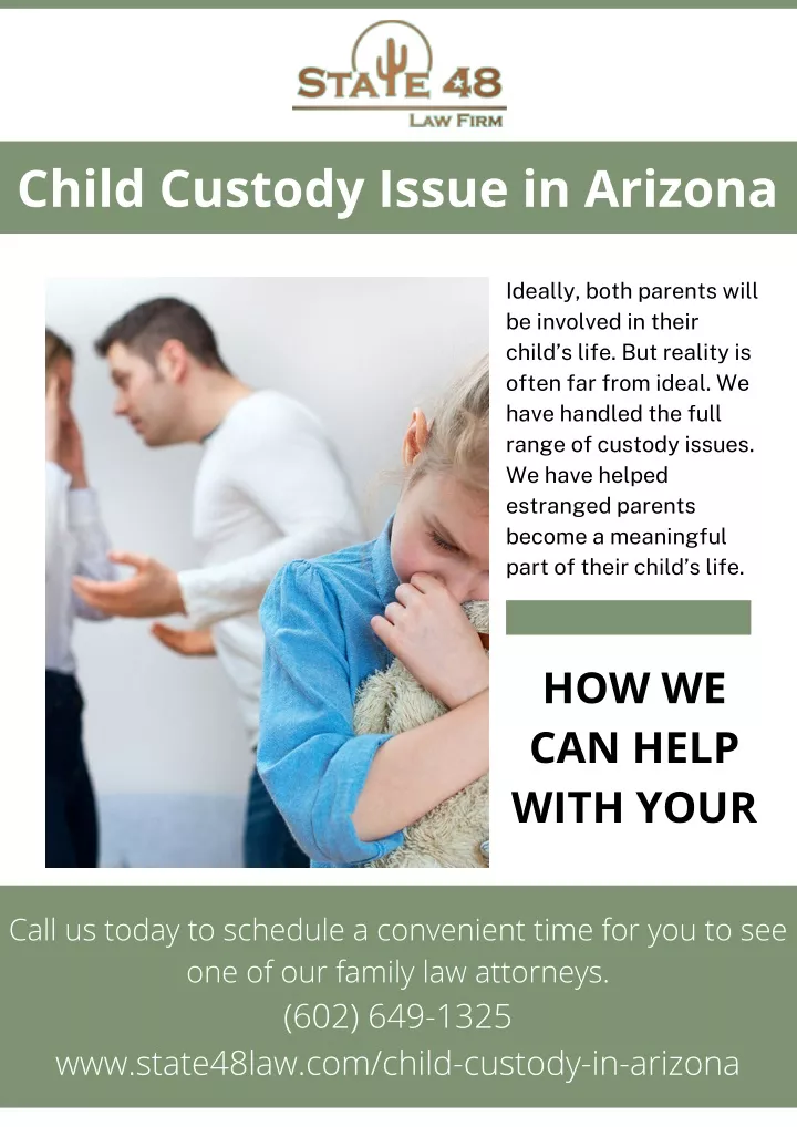 child custody issue in arizona