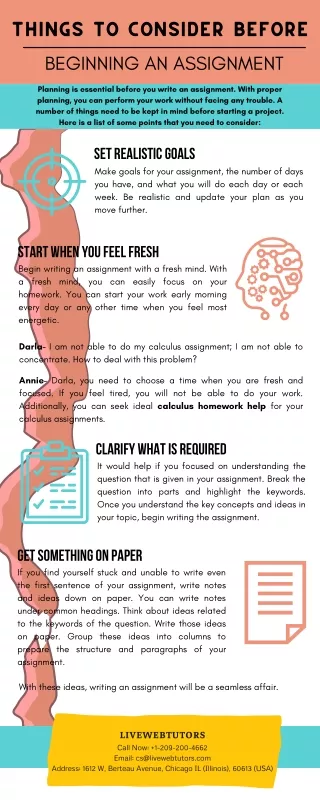 things to consider before