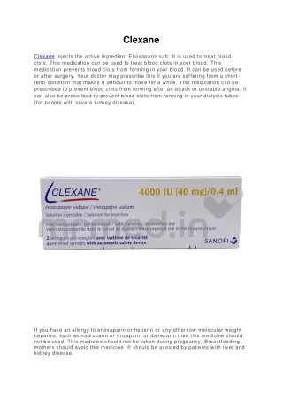 clexane