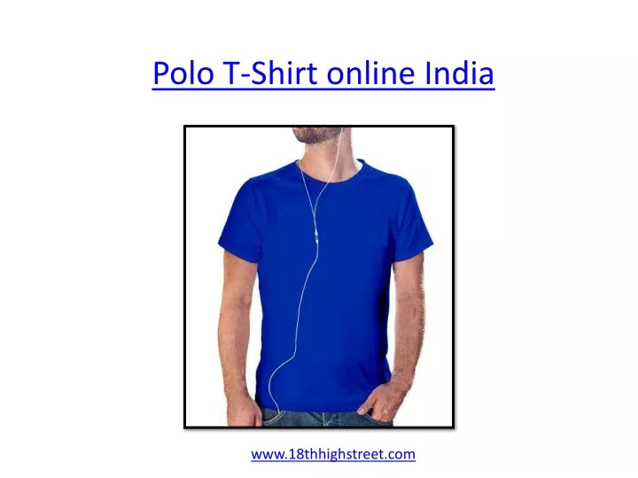 polo t shirt online india