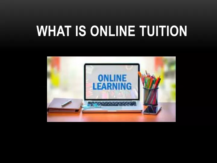 what is online tuition