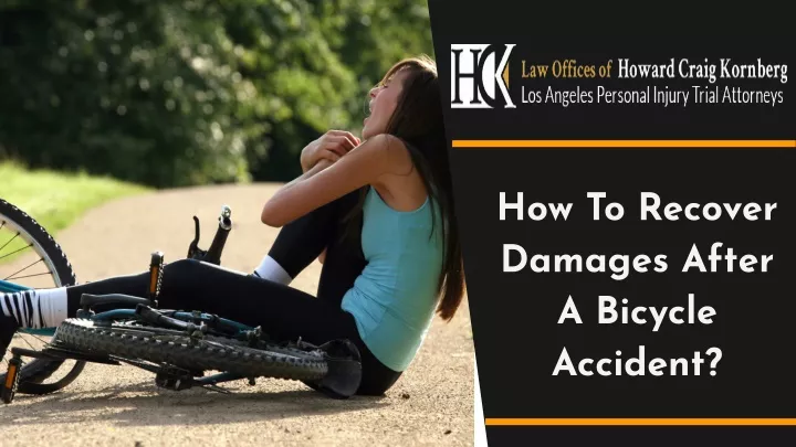 how to recover damages after a bicycle accident