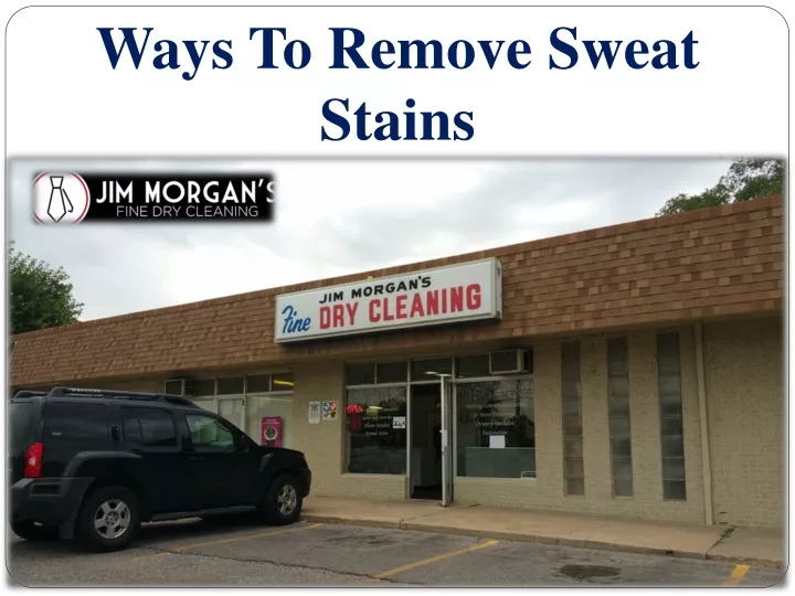 ways to remove sweat stains