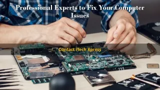professional experts to fix your computer issues