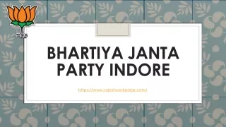 bhartiya janta party indore